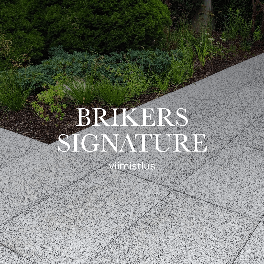 Dekor Brikers modern white marble